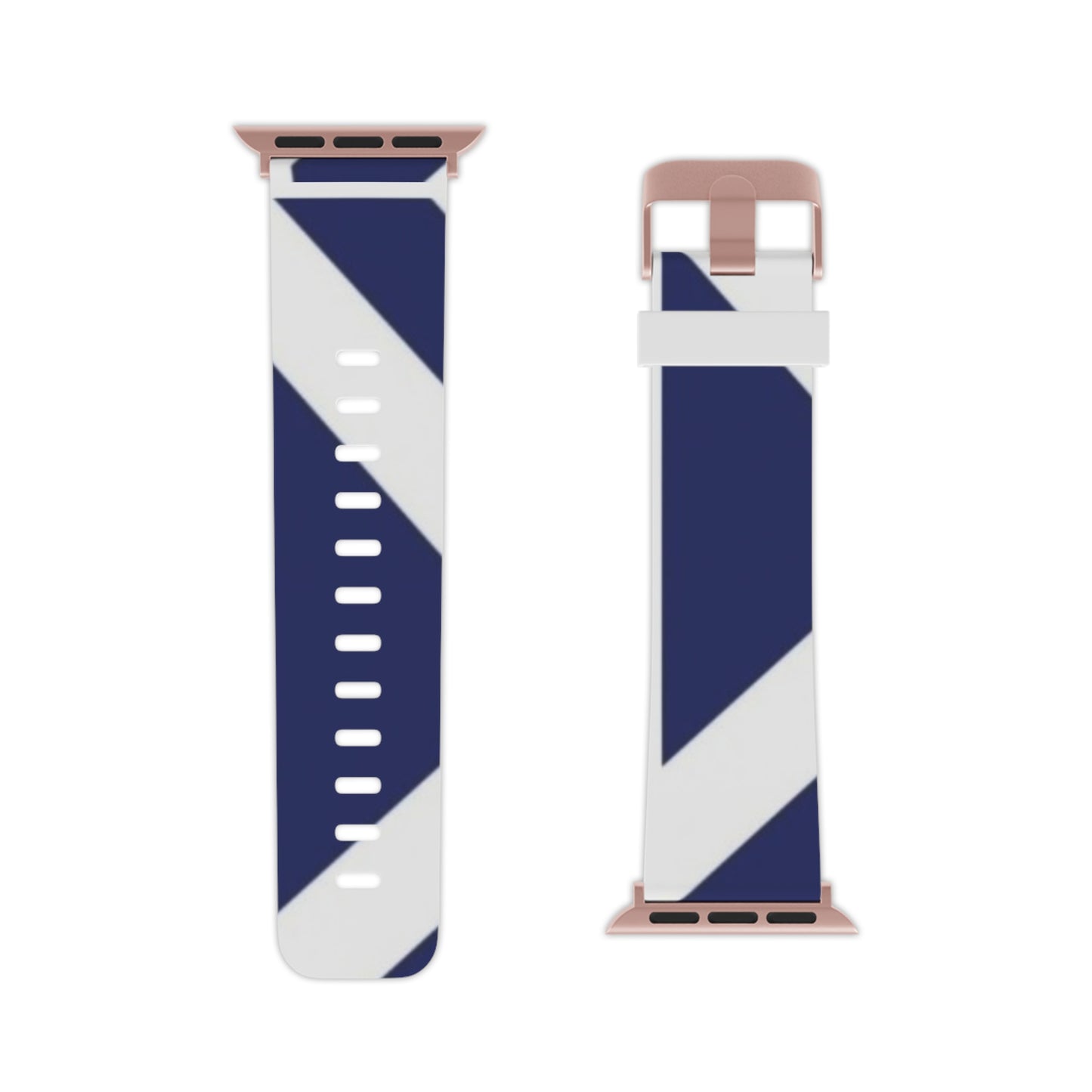 Stylish Apple Watch Band, Nautical Striped Watch Strap, Trendy Wristband for Men & Women, Personalized Fitness Accessory, Perfect Gift