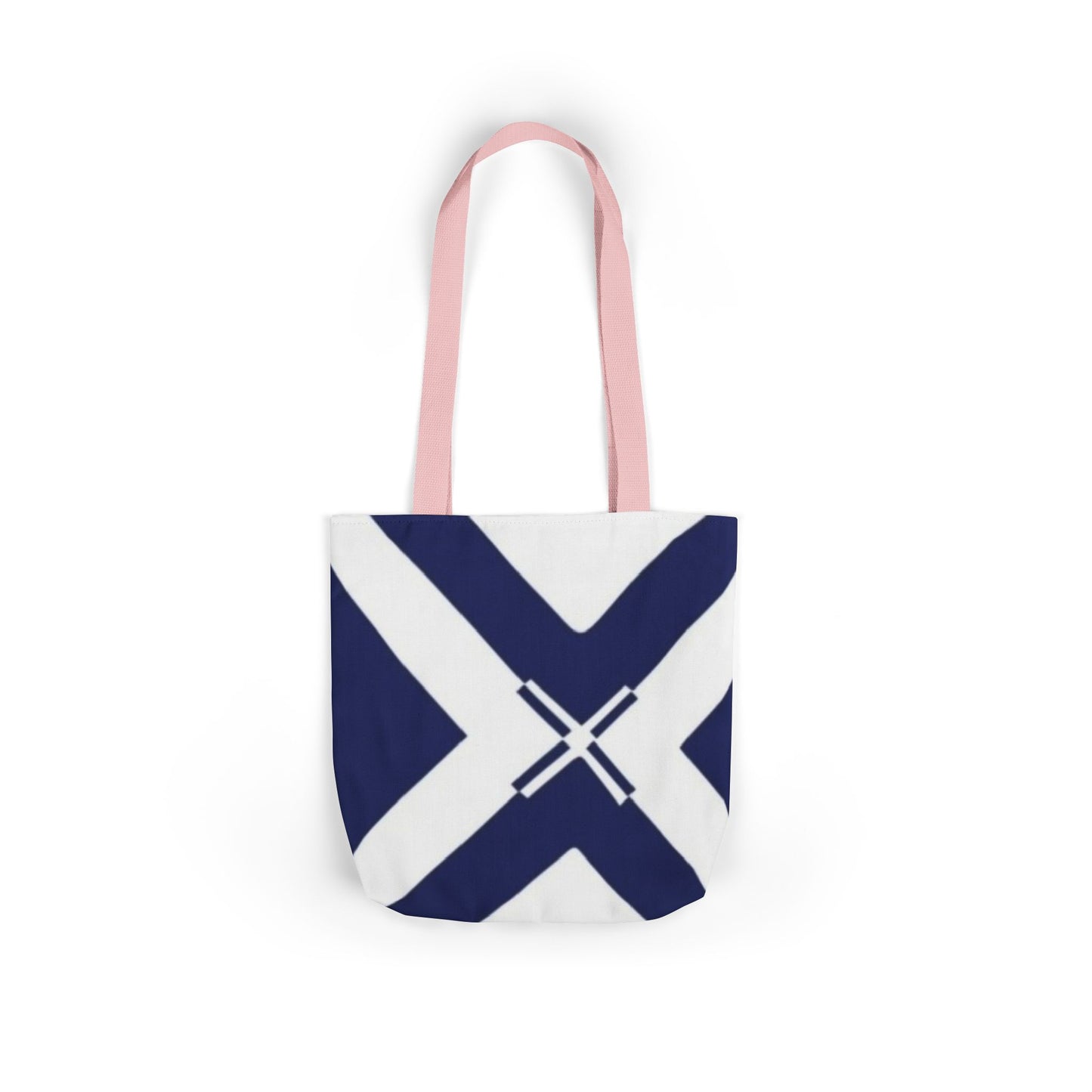 Nautical Canvas Tote Bag with 5-Color Straps, Stylish Reusable Shopping Bag, Beach Tote, Eco-Friendly Gift, Travel Accessory