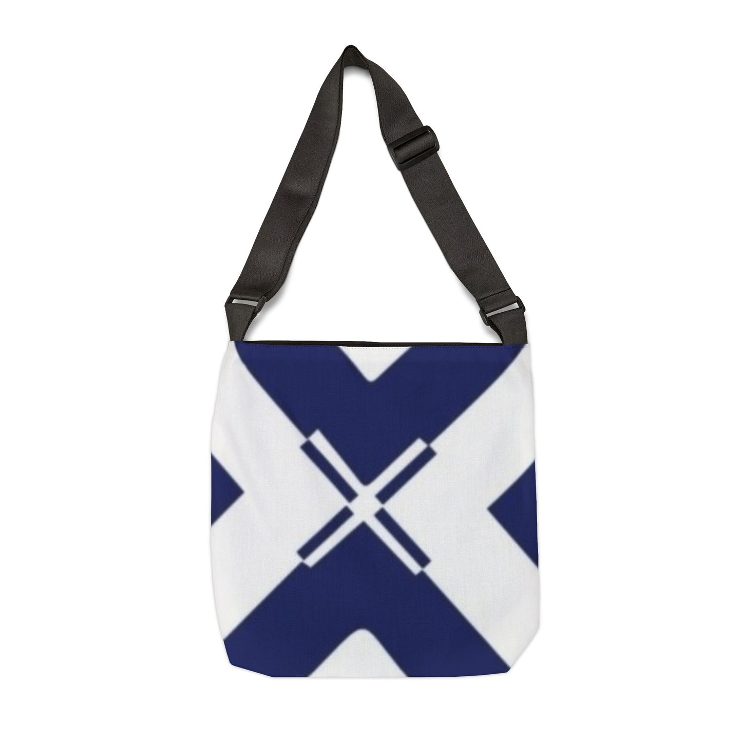 Nautical Adjustable Tote Bag, Beach Bag, Reusable Shopper, Stylish Carryall, Summer Travel Essential, Unique Gift Idea