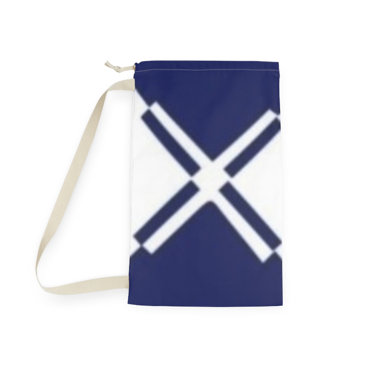 Stylish Laundry Bag with X Design, Laundry Organizer, Modern Hamper, Housewarming Gift, Essentials for College Students