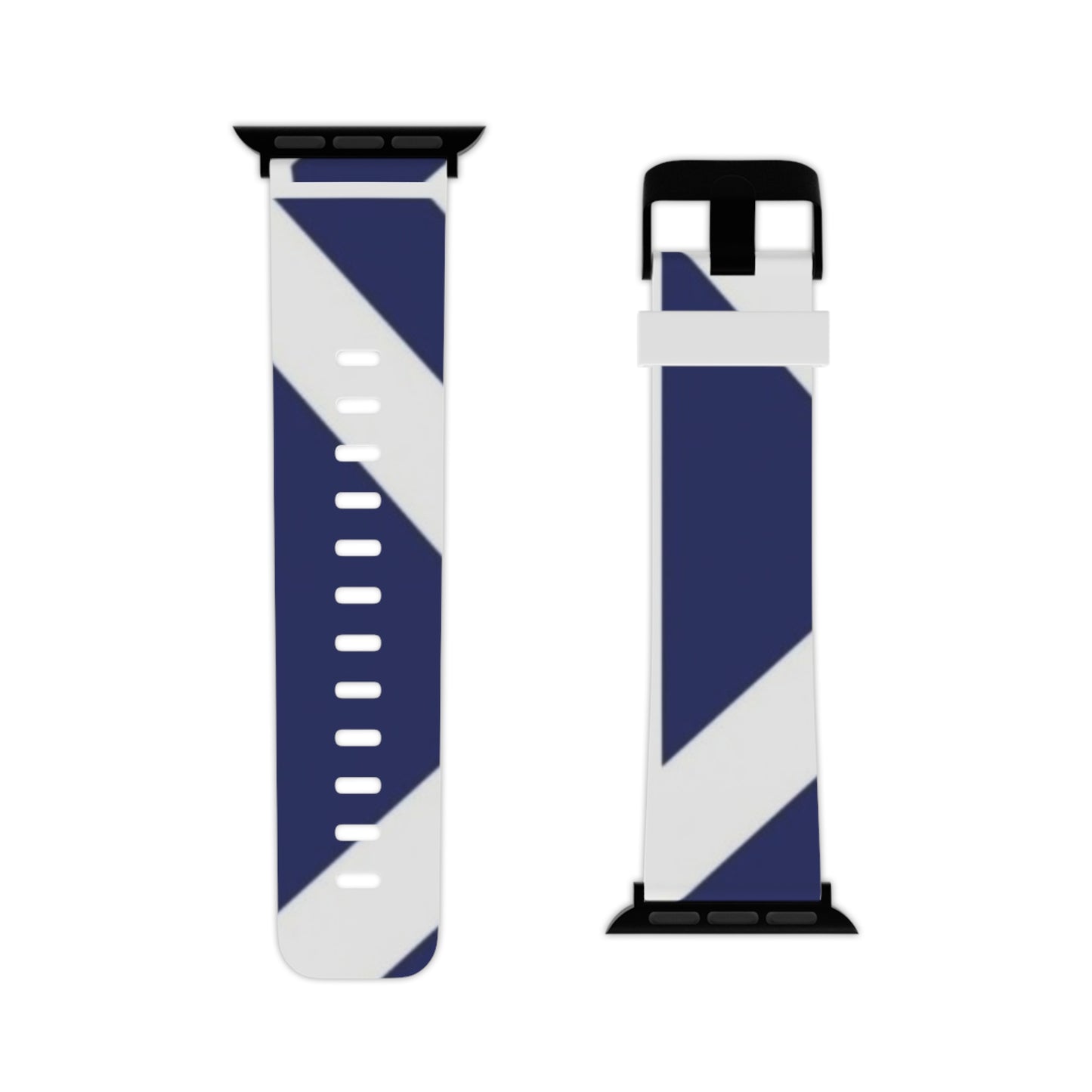 Stylish Apple Watch Band, Nautical Striped Watch Strap, Trendy Wristband for Men & Women, Personalized Fitness Accessory, Perfect Gift