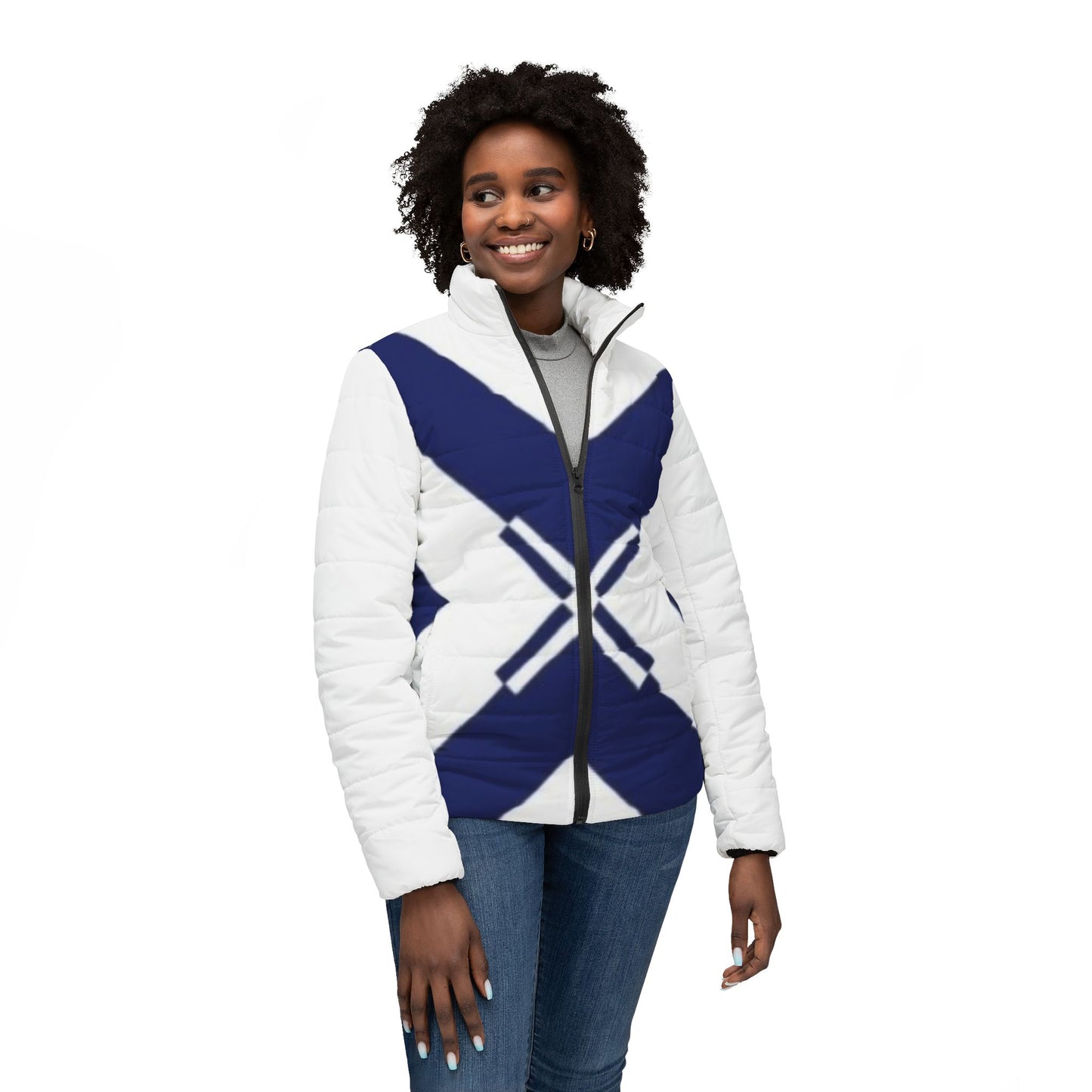 Women’s Puffer Jacket (AOP)