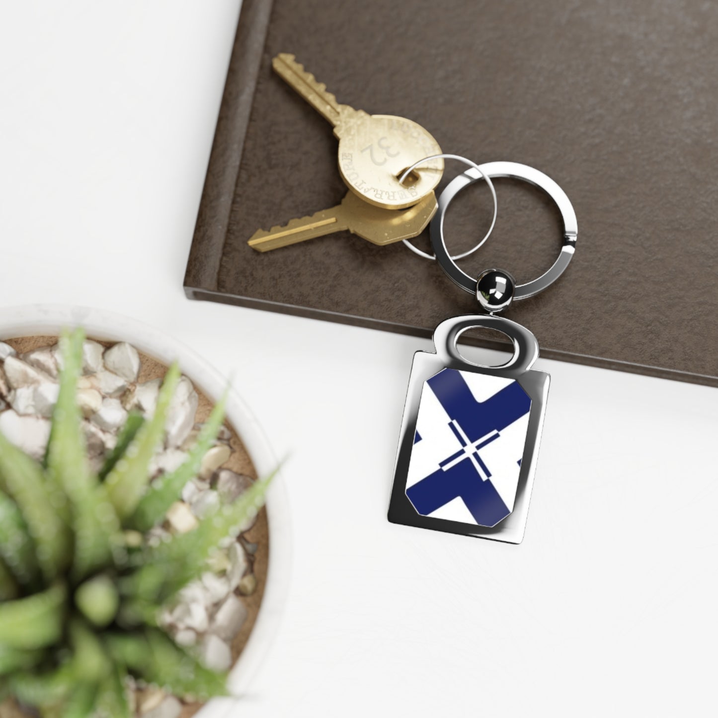 Personalized Rectangle Photo Keyring, Custom Keychain, Unique Gift, Memory Keeper, Souvenir, Holiday Gift, Custom Photo Accessory
