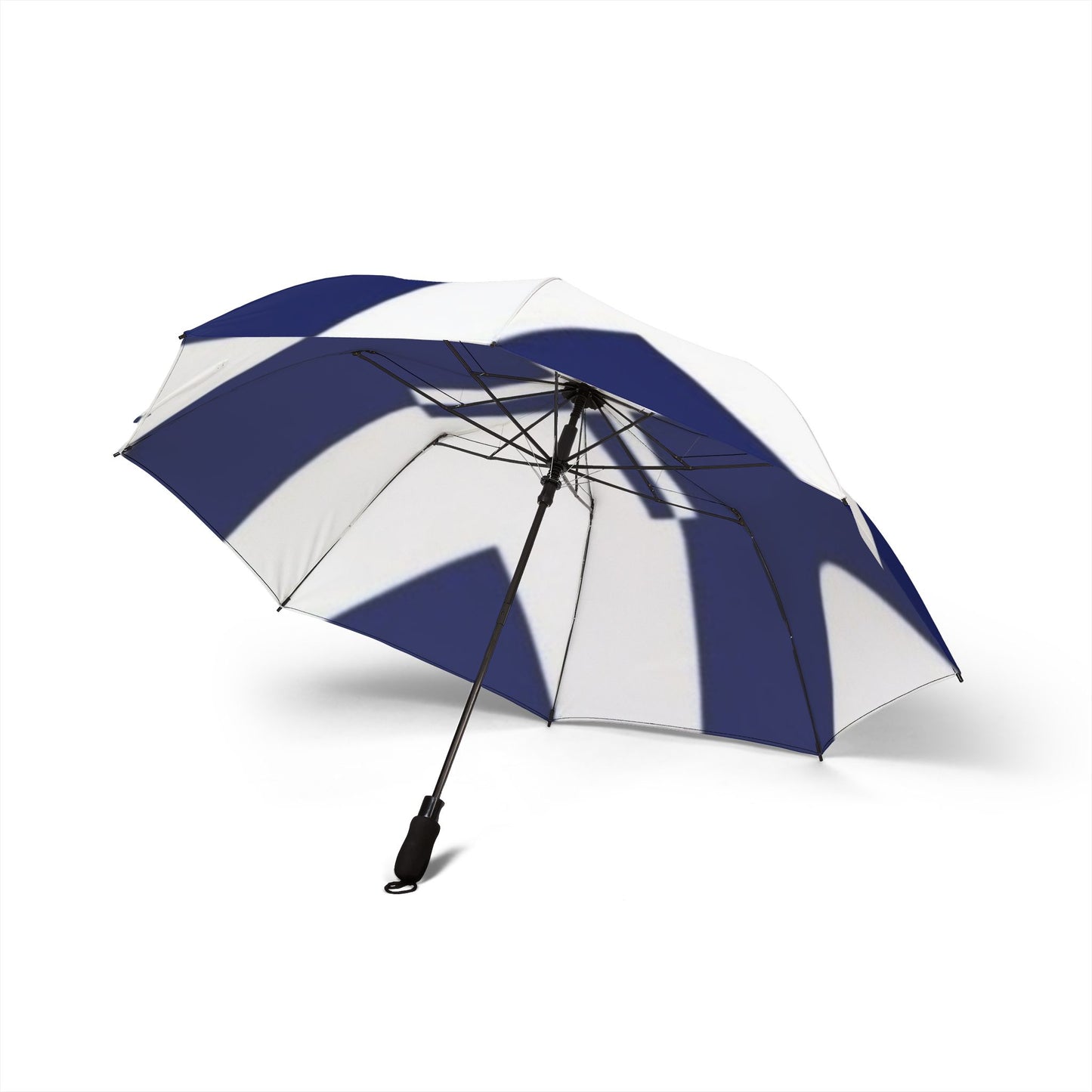 Nautical Semi-Automatic Foldable Umbrella | Stylish Rain Gear, Compact Travel Umbrella, Beach Umbrella, Gift for Him/Her