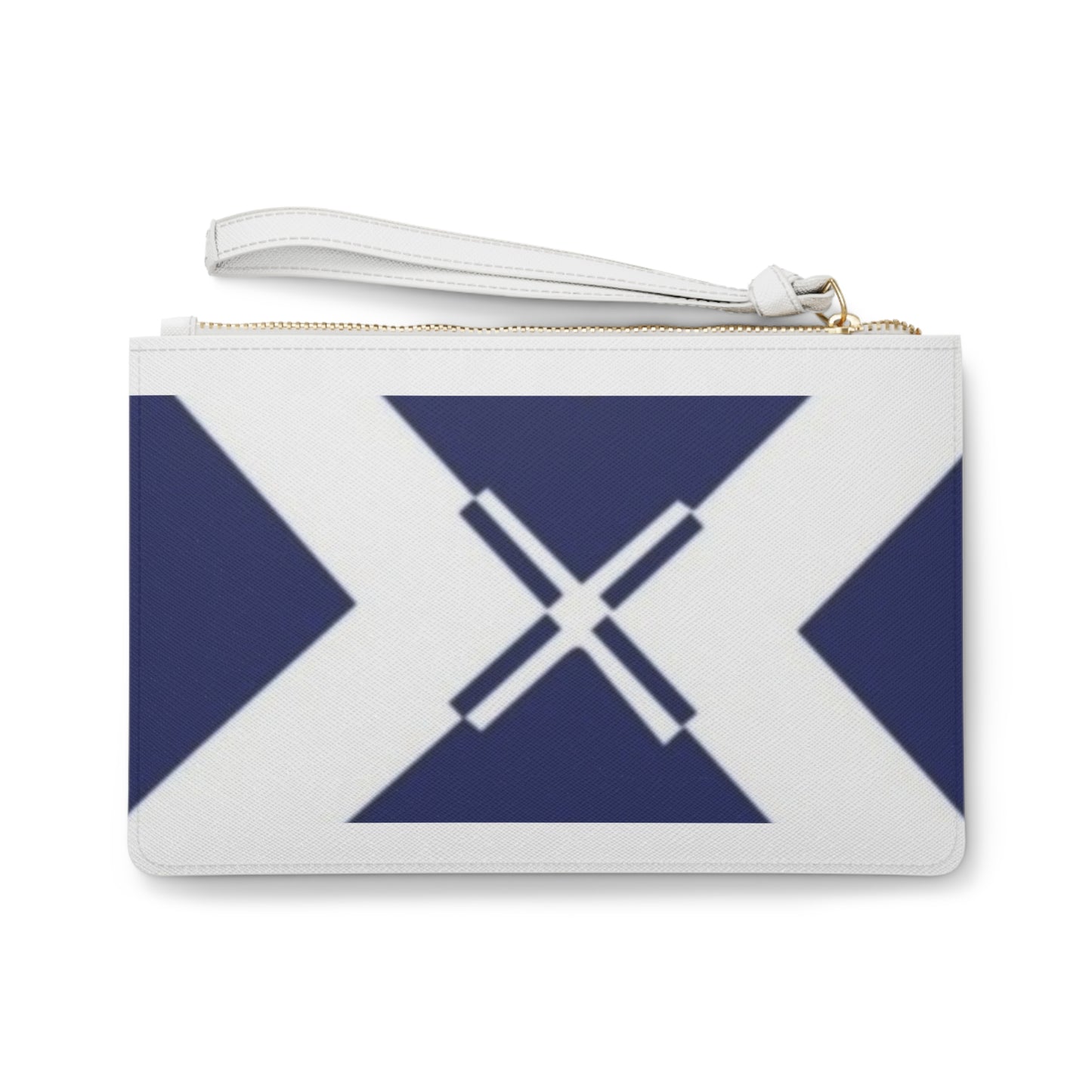 Scottish Flag Clutch Bag, Stylish Purse, Travel Accessory, Gift for Travelers, Independence Day Essentials