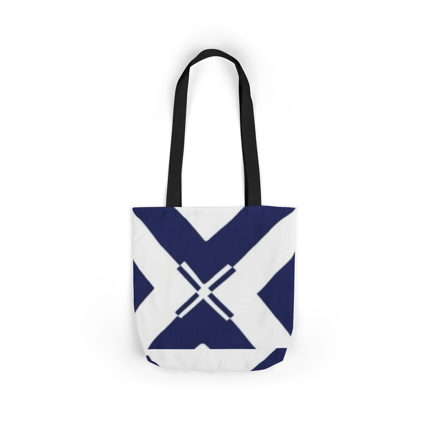Nautical Canvas Tote Bag with 5-Color Straps, Stylish Reusable Shopping Bag, Beach Tote, Eco-Friendly Gift, Travel Accessory