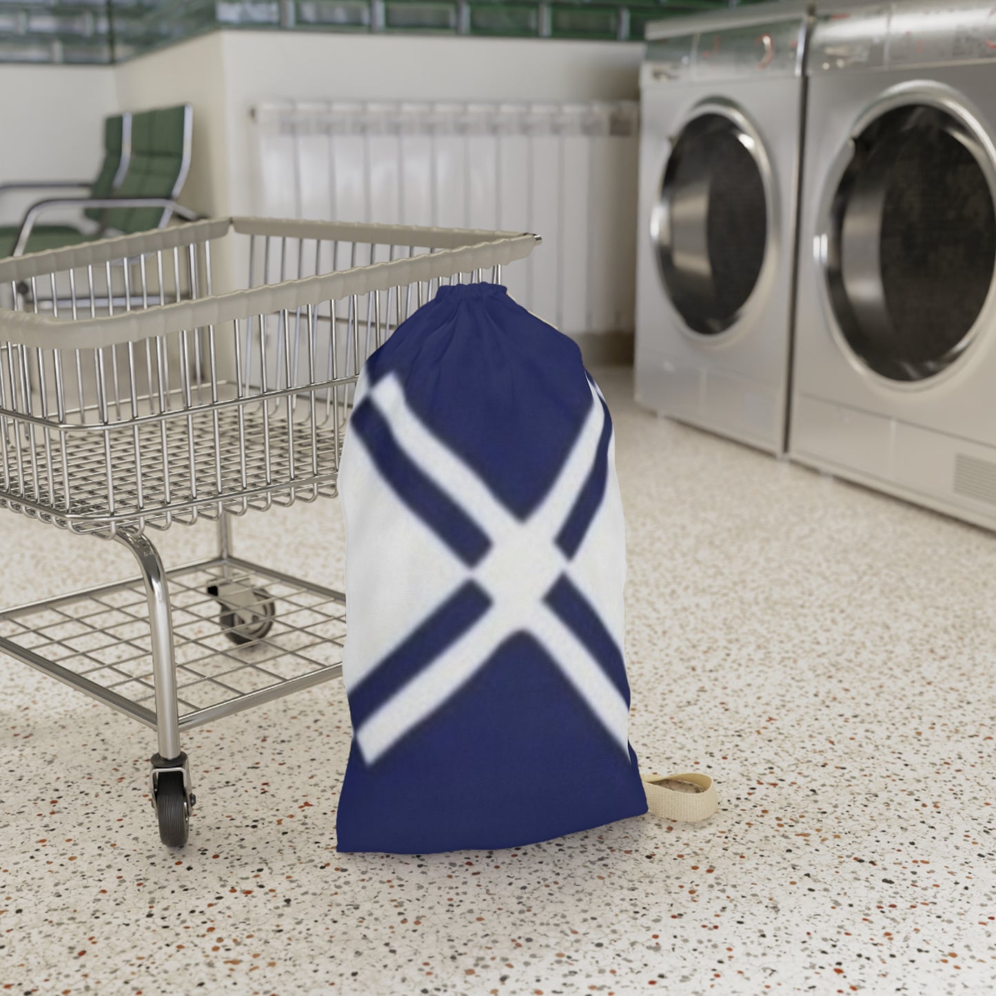 Stylish Laundry Bag with X Design, Laundry Organizer, Modern Hamper, Housewarming Gift, Essentials for College Students