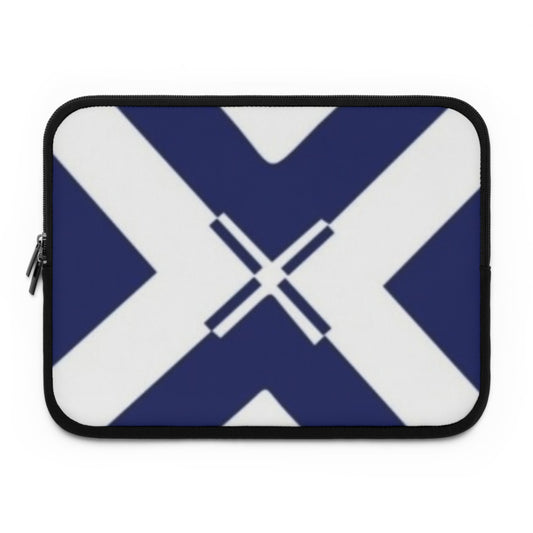 Stylish Laptop Sleeve with Unique Geometric Design, Tech Accessory, Gift for Students, Modern Workspace, Travel Essentials