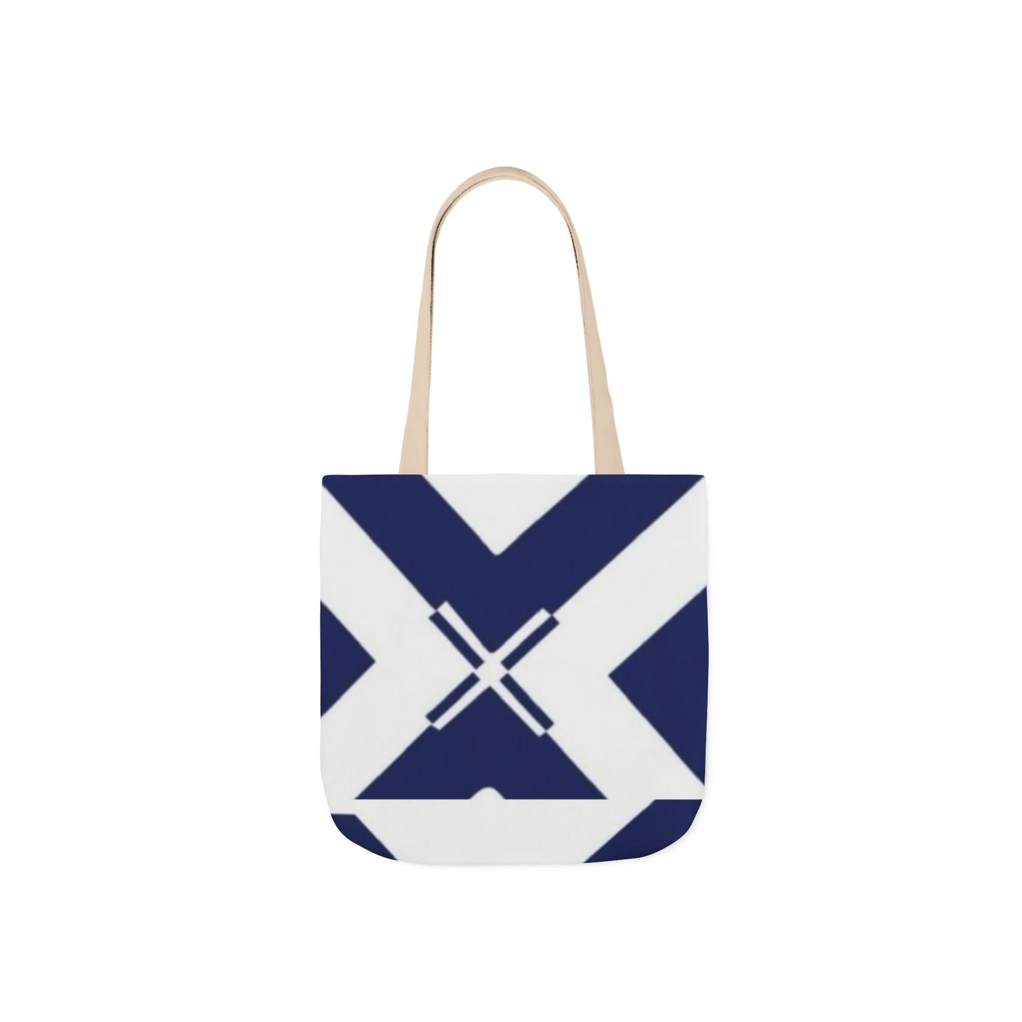 Nautical Canvas Tote Bag with 5-Color Straps, Stylish Reusable Shopping Bag, Beach Tote, Eco-Friendly Gift, Travel Accessory
