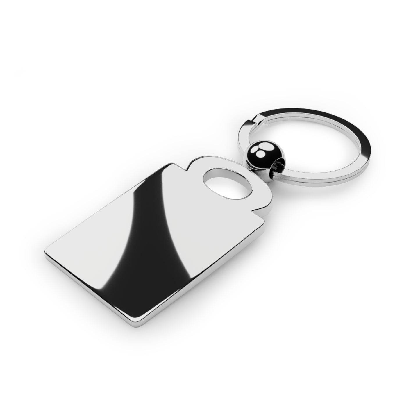 Elegant Rectangle Photo Keyring - Personalized Gift, Custom Keychain, Perfect for Holidays, Memory Keepsake, Unique Favor