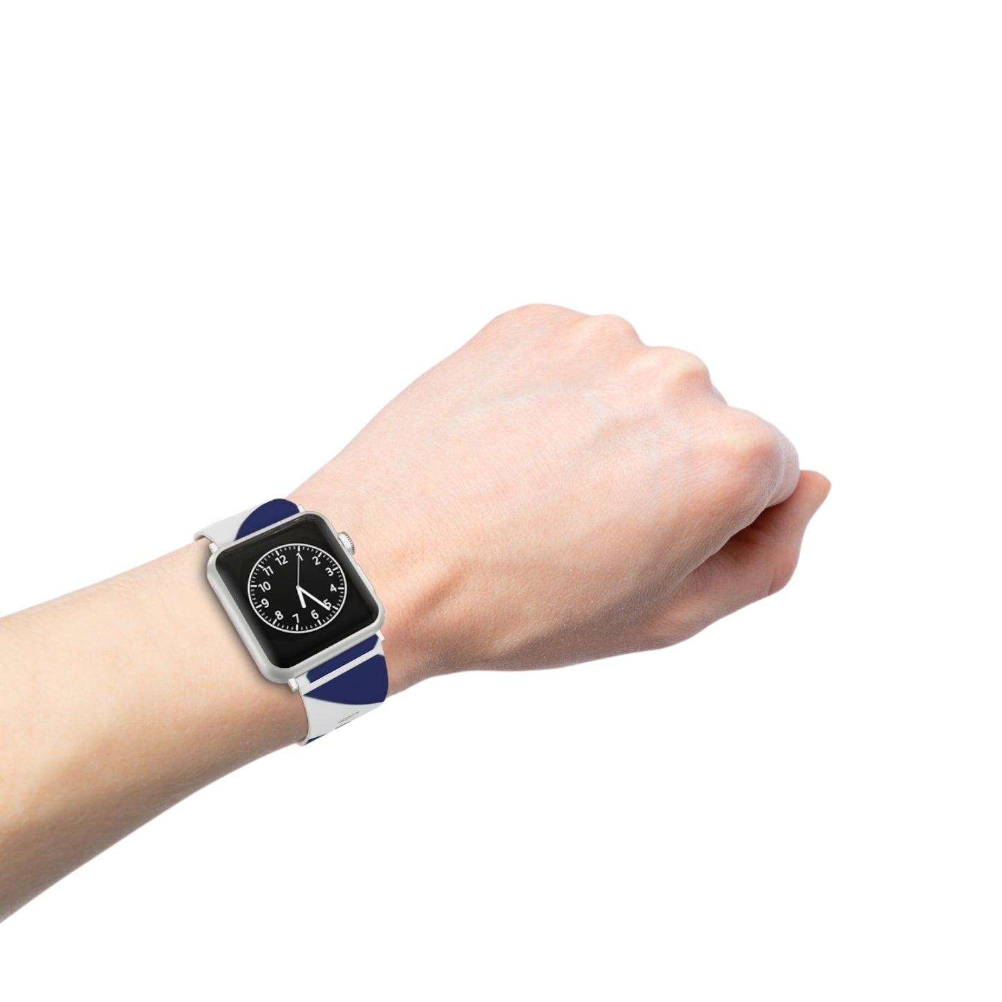 Stylish Apple Watch Band, Nautical Striped Watch Strap, Trendy Wristband for Men & Women, Personalized Fitness Accessory, Perfect Gift