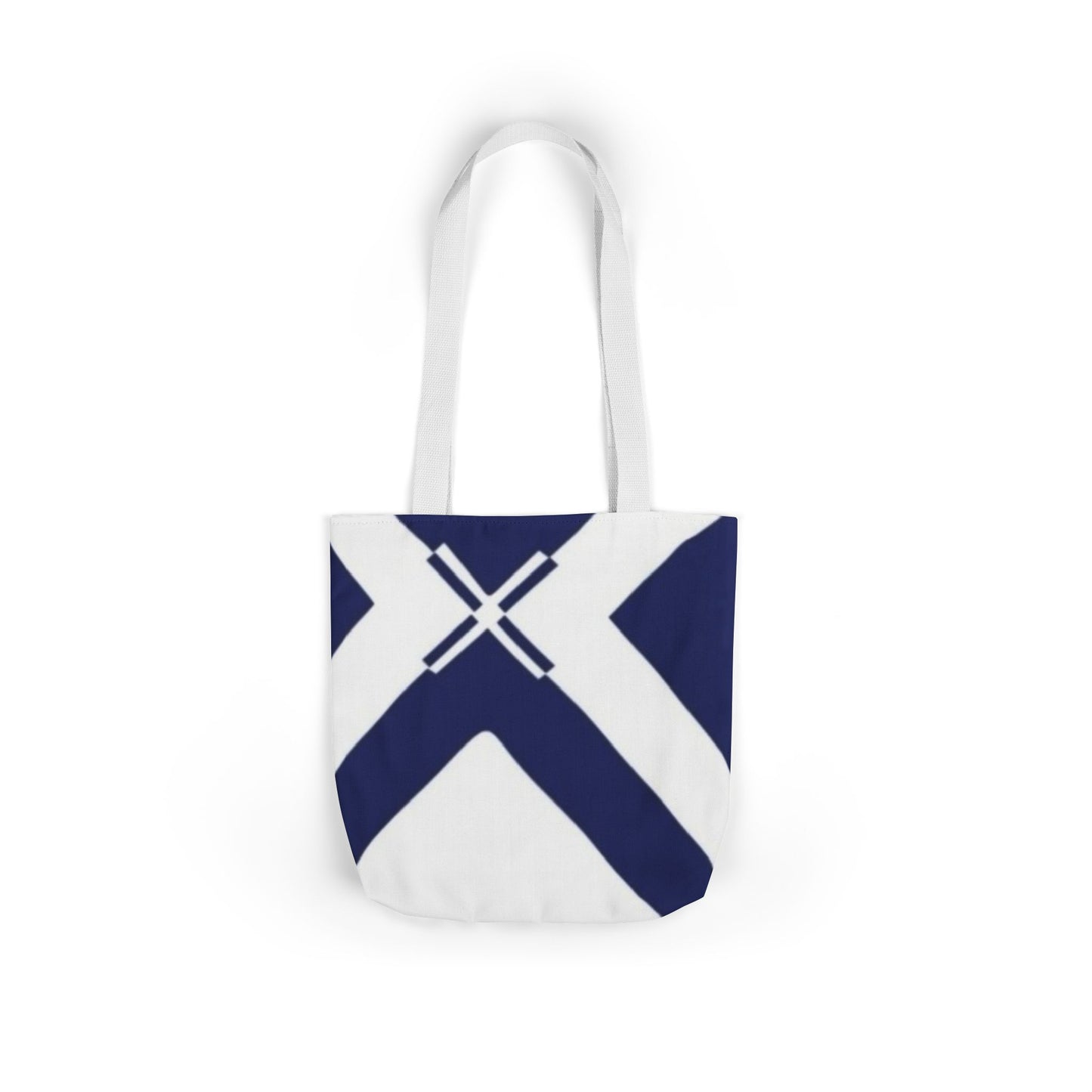 Nautical Canvas Tote Bag, Stylish Beach Bag, Eco-Friendly Shopping Tote, Casual Tote, Travel Tote with 5-Color Straps