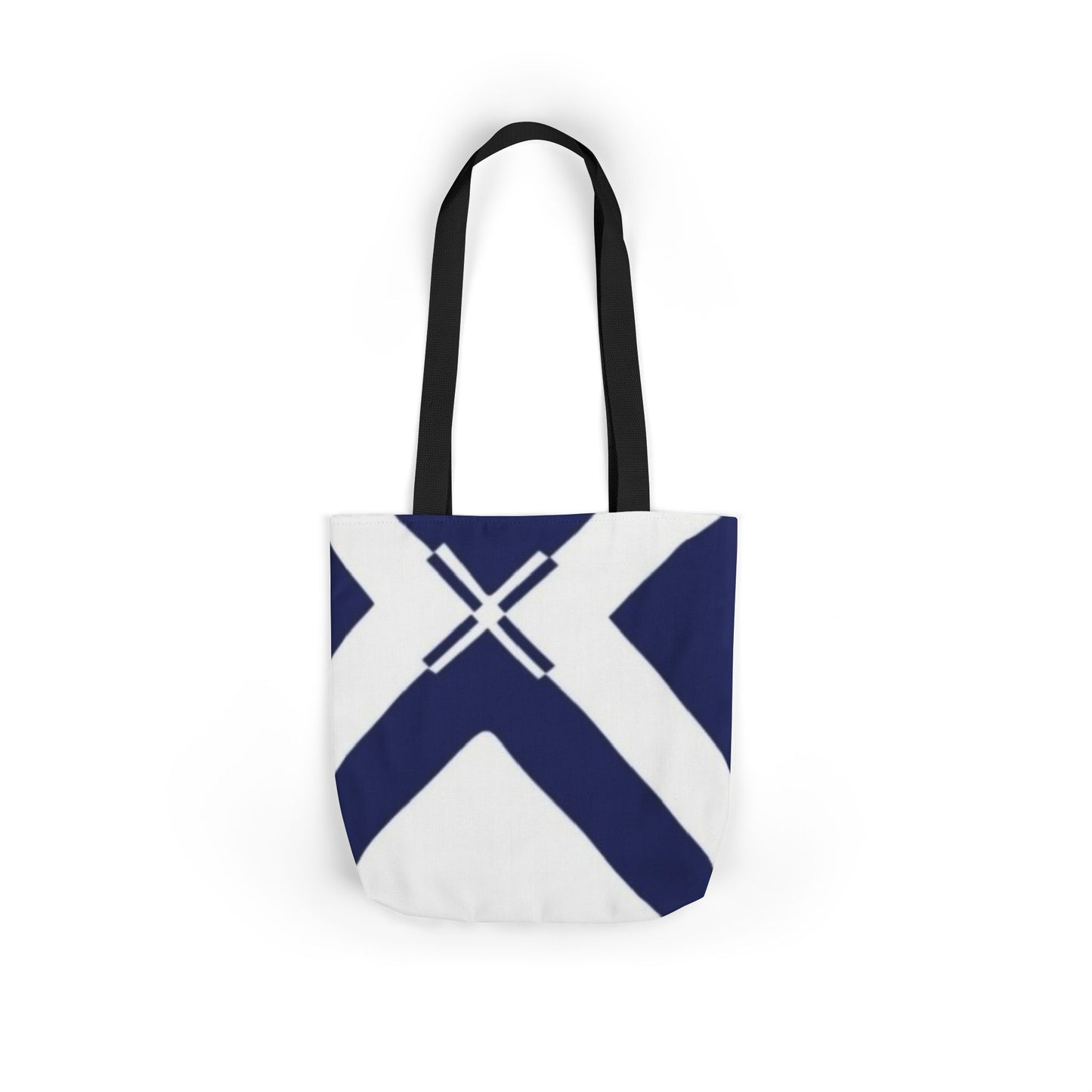 Nautical Canvas Tote Bag, Stylish Beach Bag, Eco-Friendly Shopping Tote, Casual Tote, Travel Tote with 5-Color Straps
