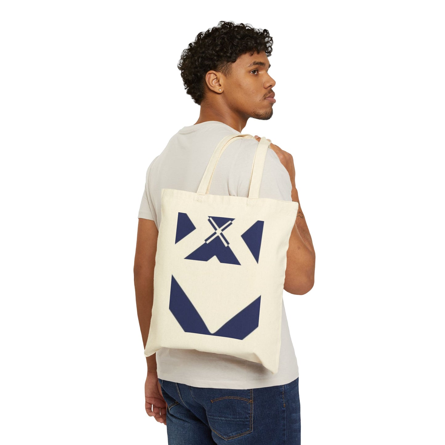 Stylish Cotton Canvas Tote Bag | Eco-Friendly, Reusable, Shopping, Beach, Gift Idea, Minimalist Design