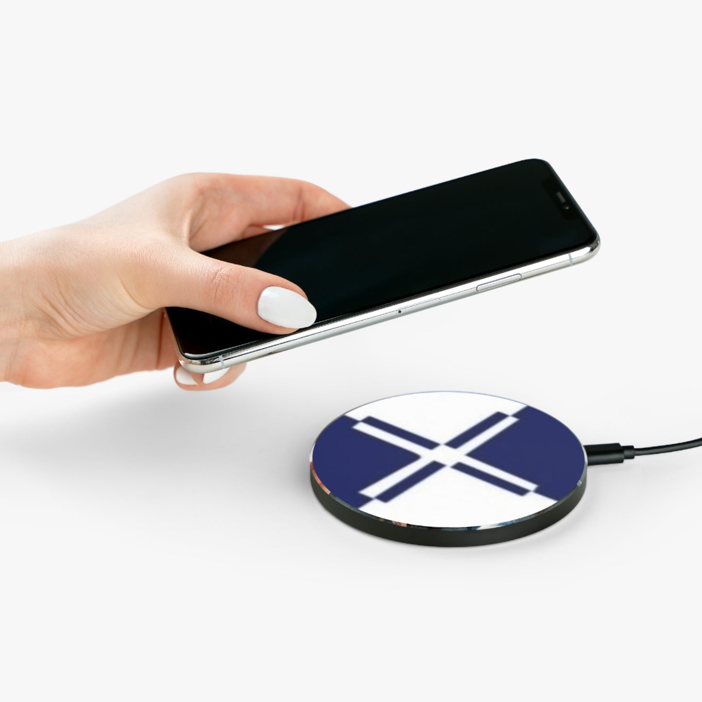 Stylish Wireless Charger - Fast Charging Pad, Unique Gift for Tech Lovers, Modern Home Decor, Desk Accessory, Holiday Gift