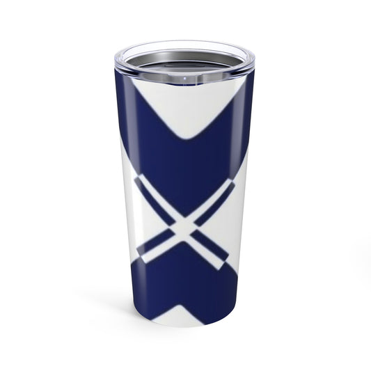 Stylish Geometric Tumbler 20oz with Modern Design | Travel Mug, Insulated Cup, Coffee Tumbler, Gift for Her, Unique Kitchenware