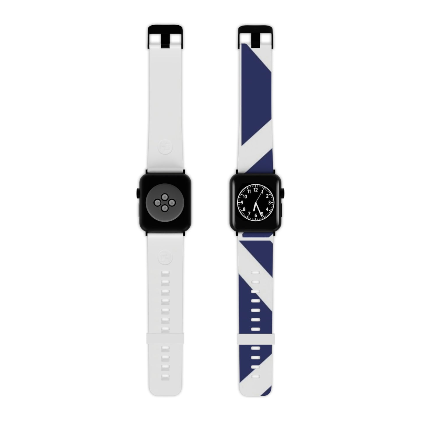 Stylish Apple Watch Band, Nautical Striped Watch Strap, Trendy Wristband for Men & Women, Personalized Fitness Accessory, Perfect Gift