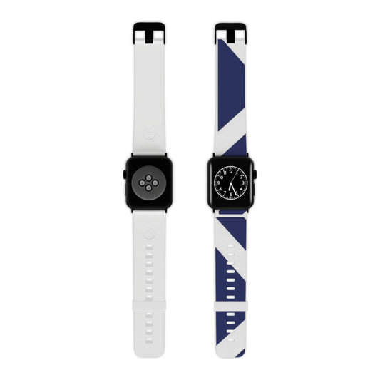 Stylish Apple Watch Band, Nautical Striped Watch Strap, Trendy Wristband for Men & Women, Personalized Fitness Accessory, Perfect Gift