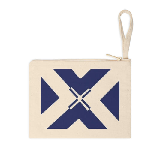 Nautical Flag Zipper Pouch | Coastal Accessory Bag, Travel Organizer, Makeup Bag, Gift for Sailors, Nautical Decor