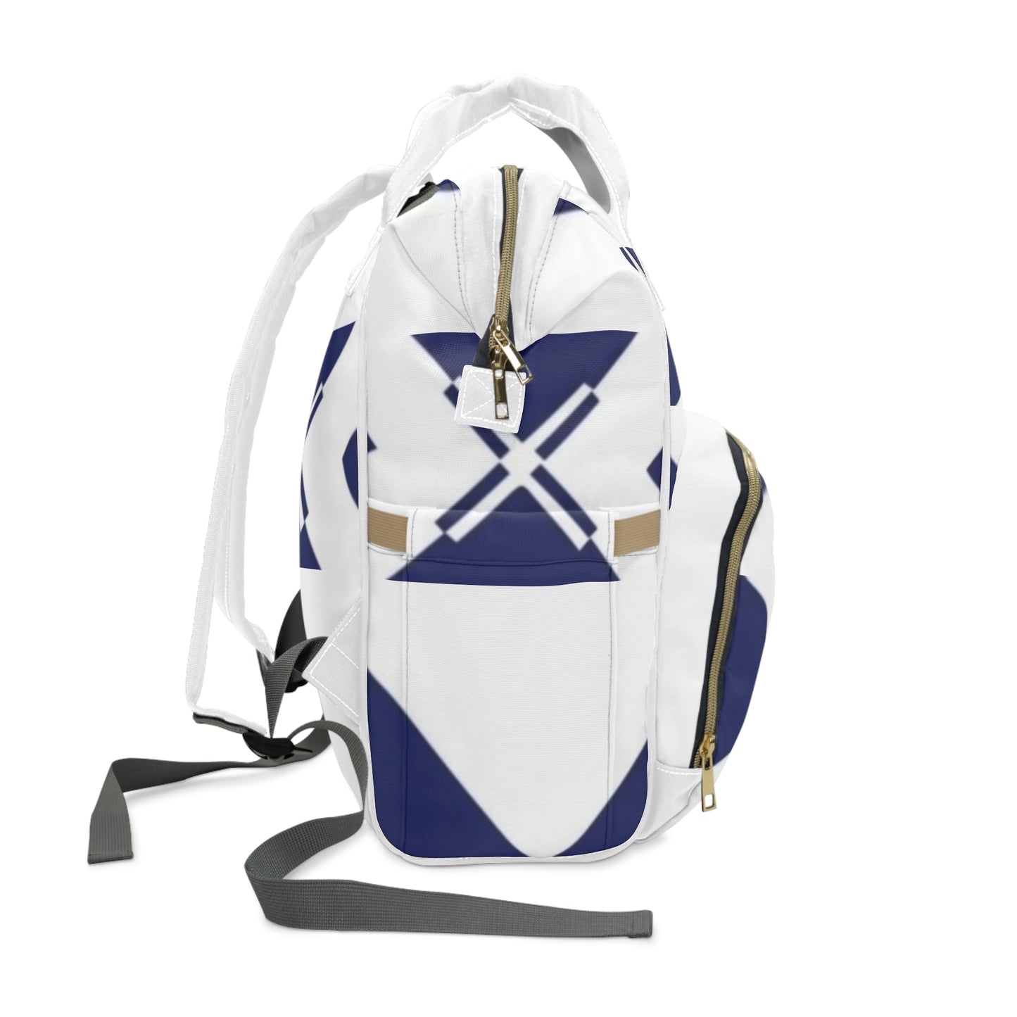 Stylish Waterproof Diaper Backpack, Trendy Baby Bag, Modern Infant Carrier, Functional Diaper Tote for Parents, Perfect Baby Shower Gift