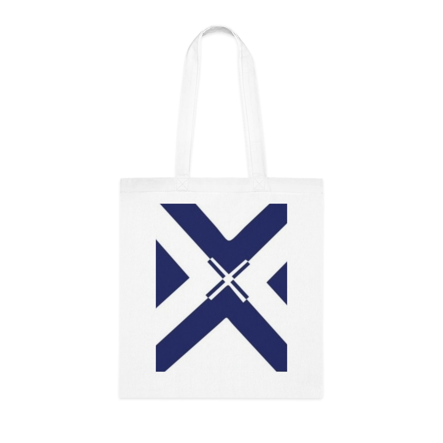X design Cotton Tote Bag, Eco-Friendly Shopper, Beach Bag, Market Tote, Travel Companion