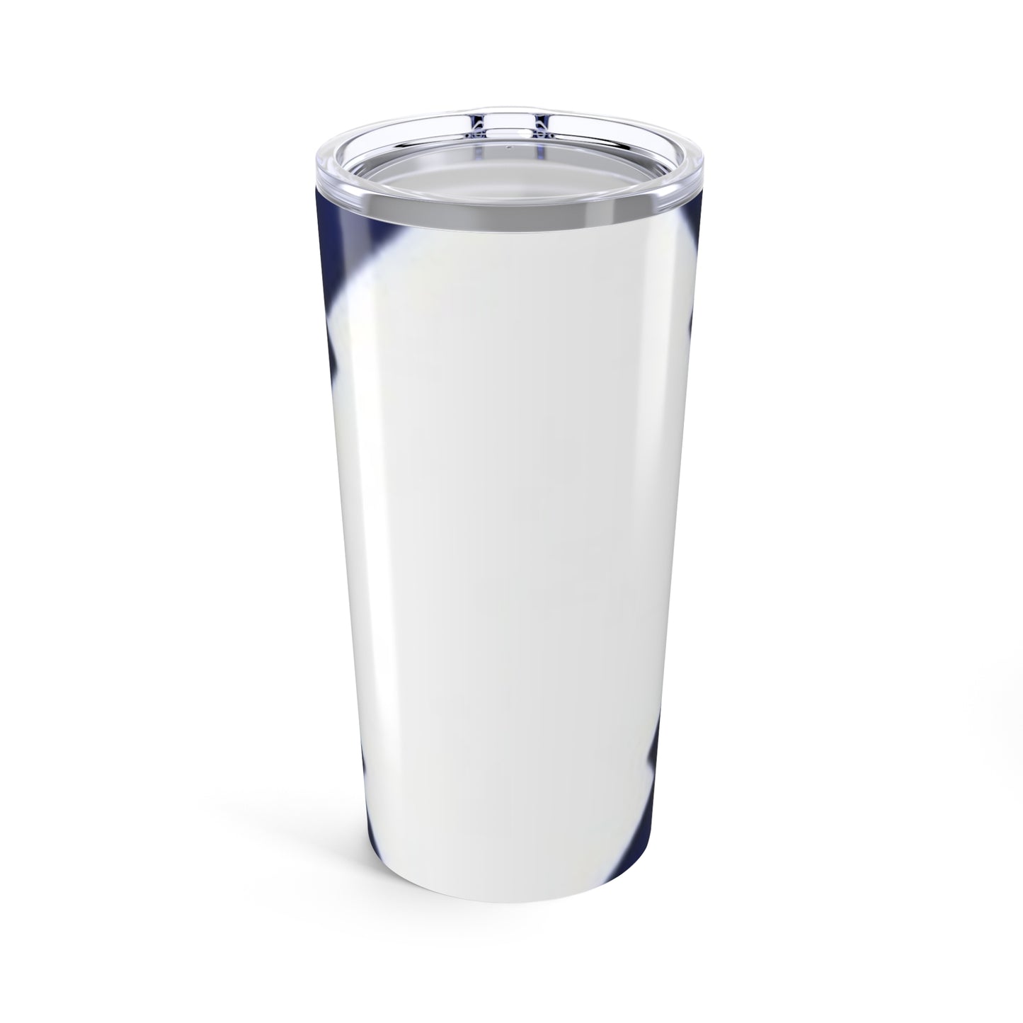 Navy Geometric Design Tumbler 20oz | Stylish Travel Mug | Perfect Gift for Home, Office, School, Holidays, Celebrations