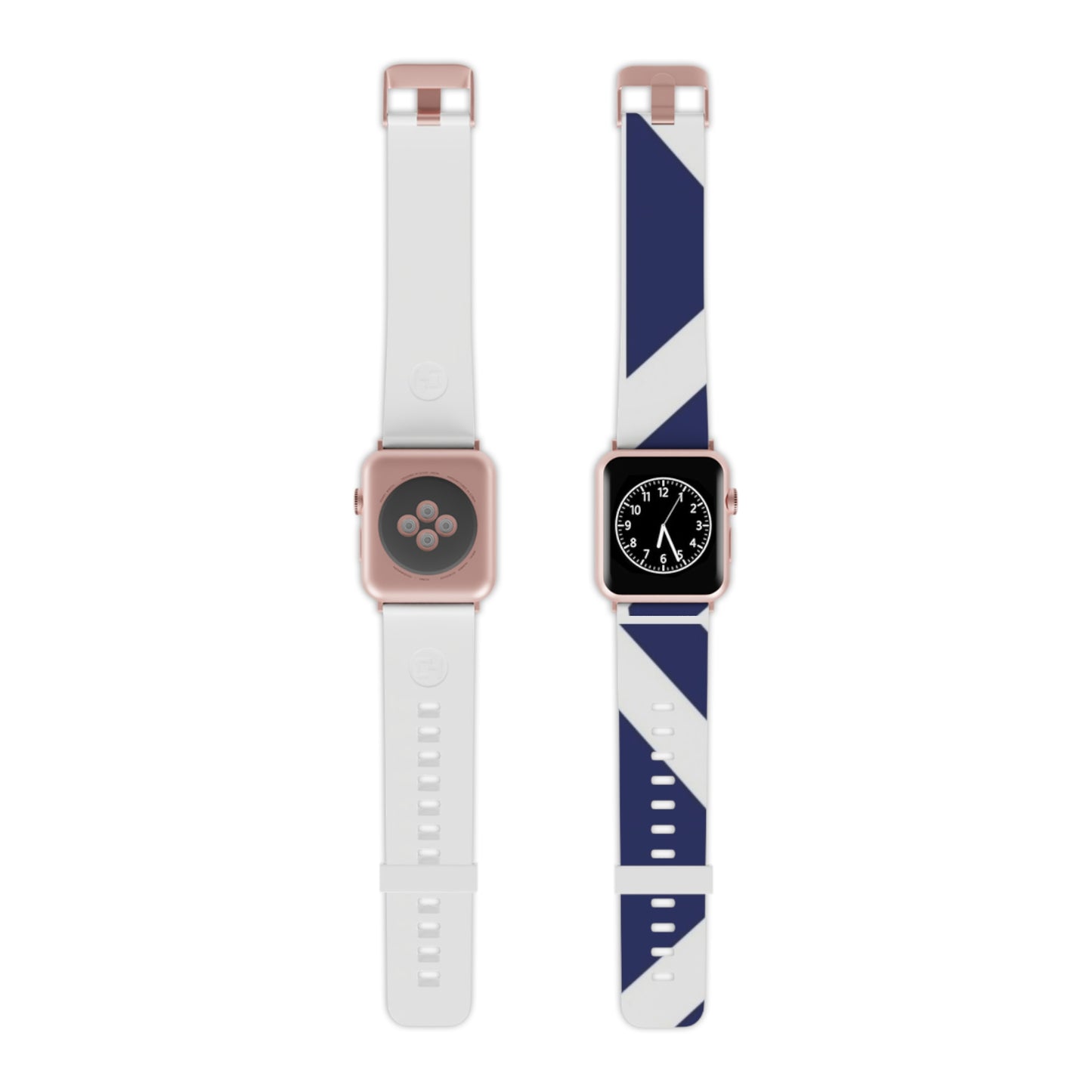Stylish Apple Watch Band, Nautical Striped Watch Strap, Trendy Wristband for Men & Women, Personalized Fitness Accessory, Perfect Gift