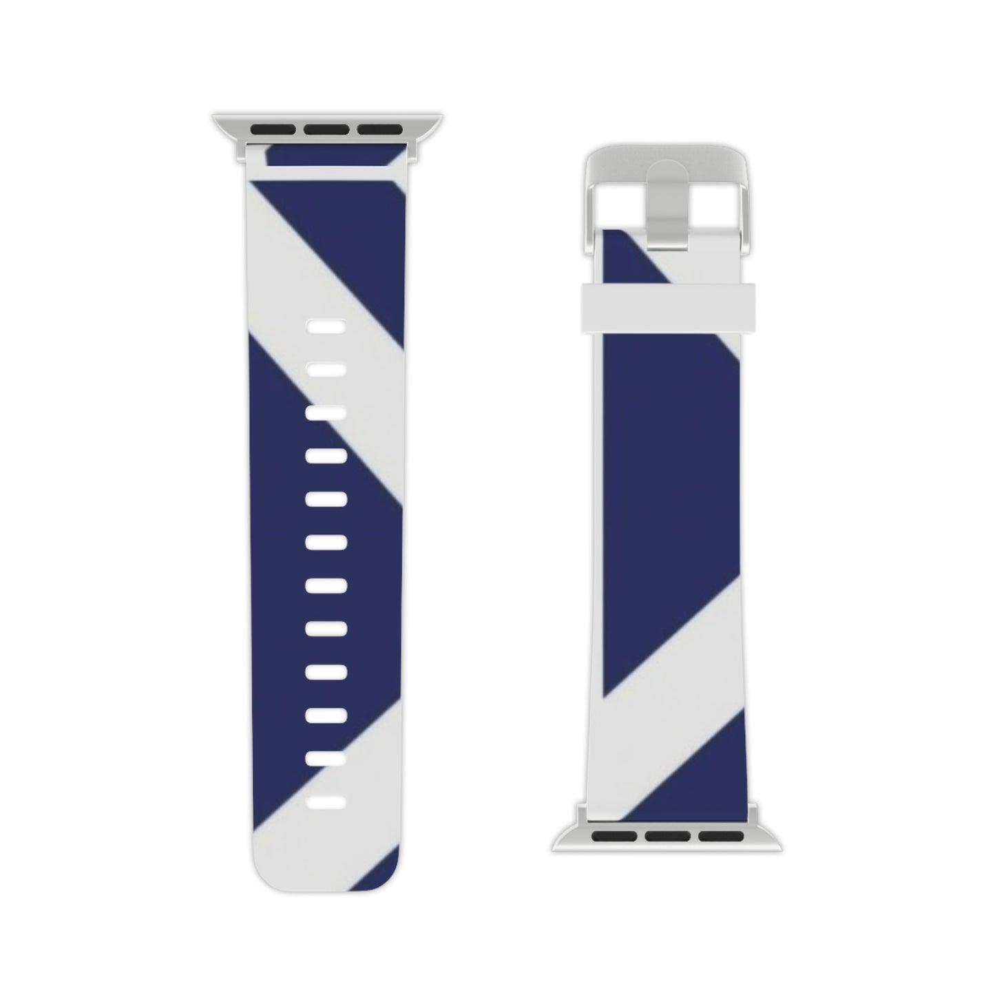 Stylish Apple Watch Band, Nautical Striped Watch Strap, Trendy Wristband for Men & Women, Personalized Fitness Accessory, Perfect Gift