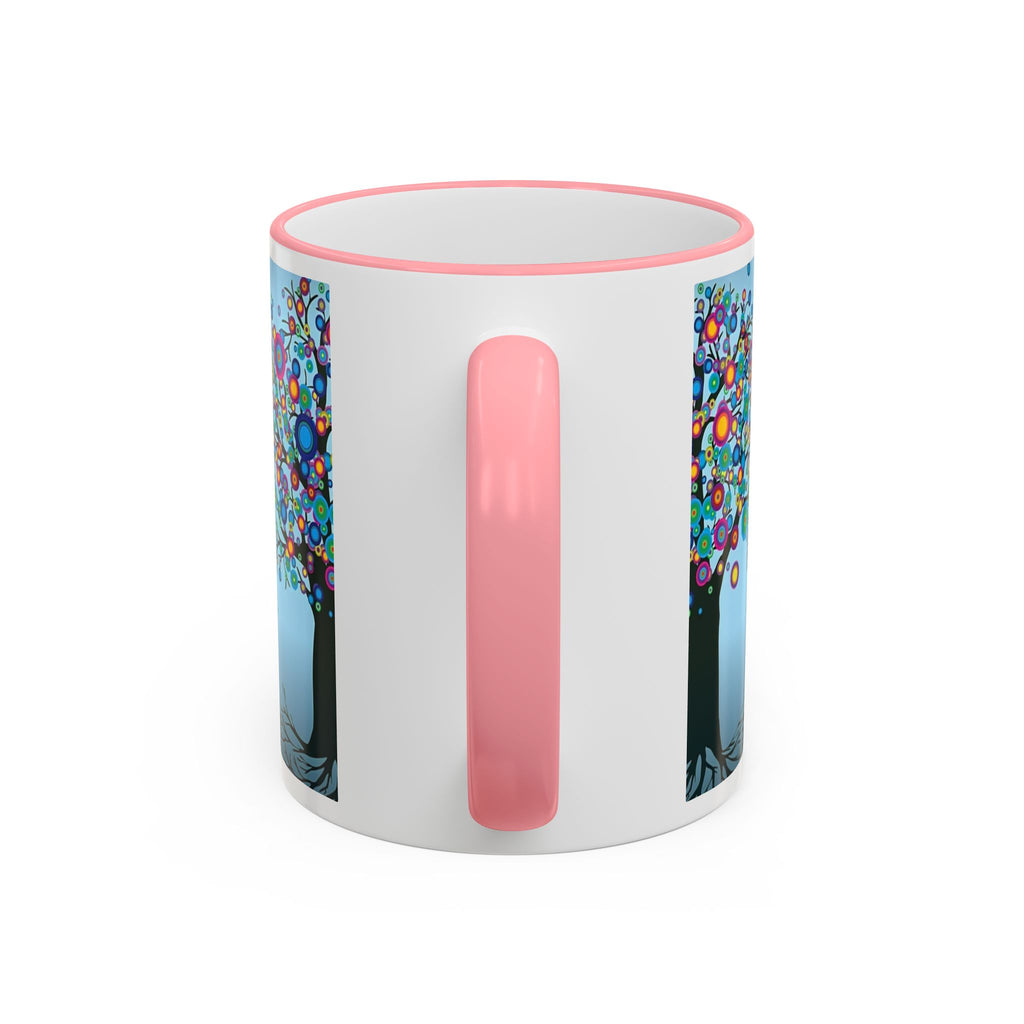 Xponet Mug with Colorful Tree of Life Design (11oz, 15oz)