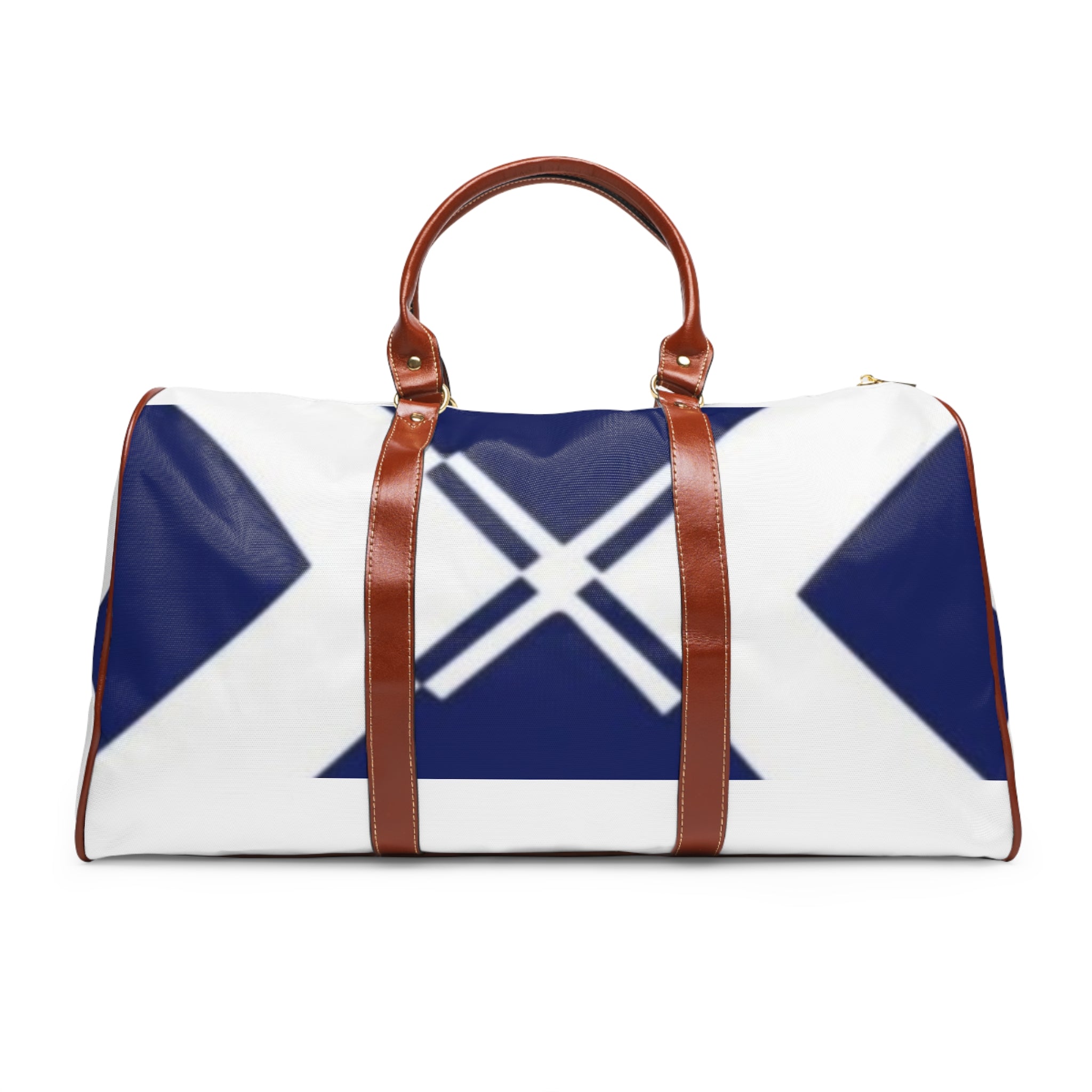 XT3 Nautical Blue Waterproof Travel Duffel Bag — Marine Cross Design