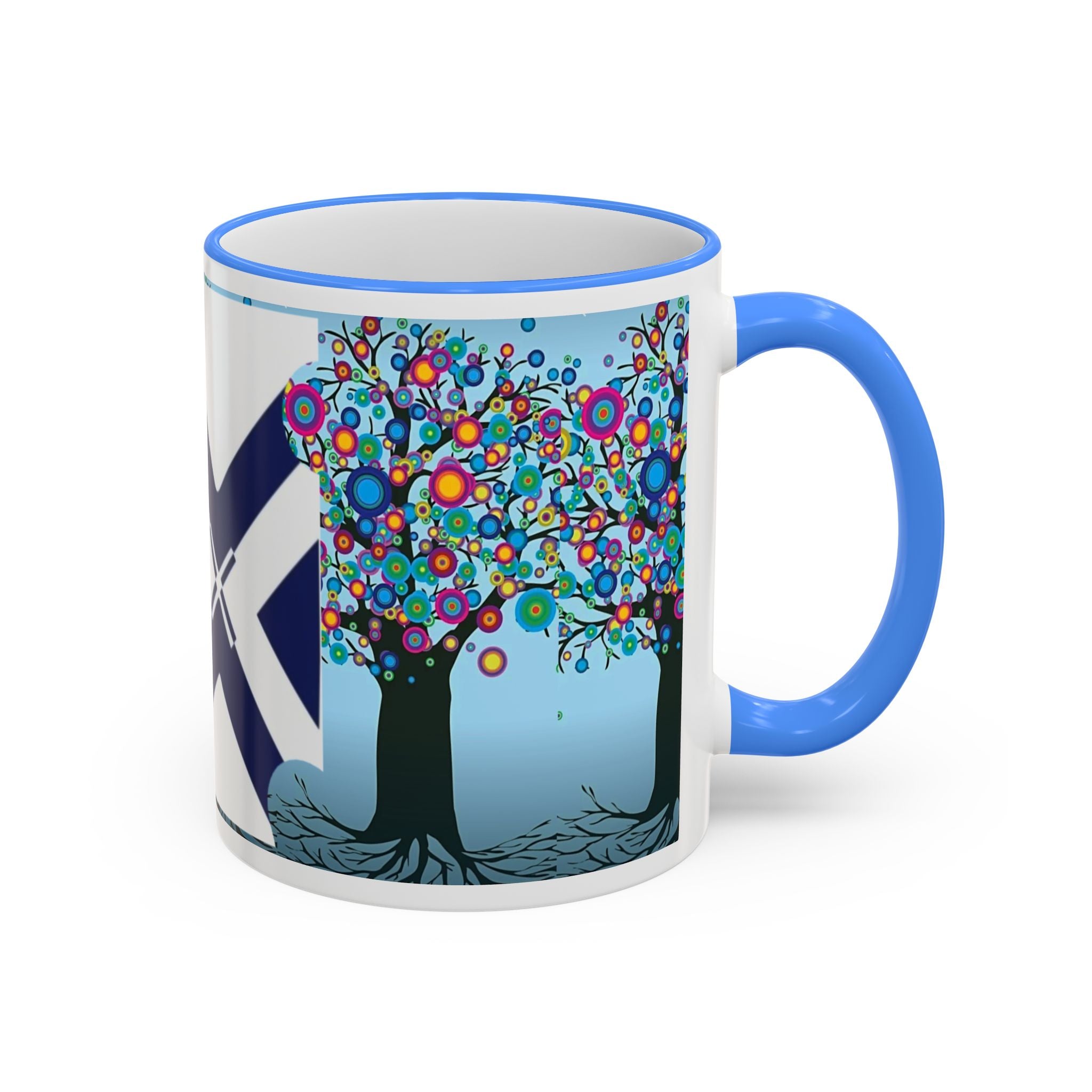 Xponet Mug with Colorful Tree of Life Design (11oz, 15oz)