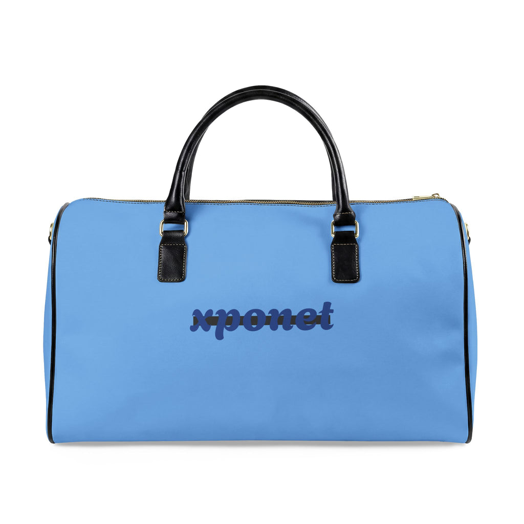 Faux Leather Travel Bag