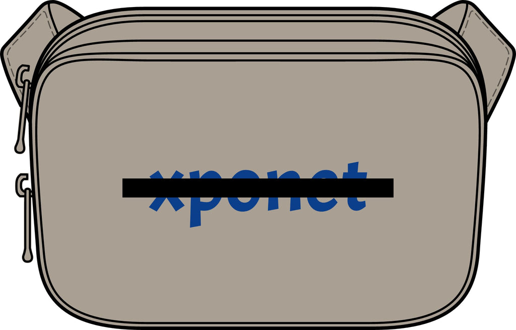 Matte Dual-Compartment Crossbody