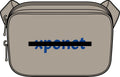 Matte Dual-Compartment Crossbody