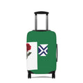 Green Rose Luggage Cover — XT7 Floral Travel Protector