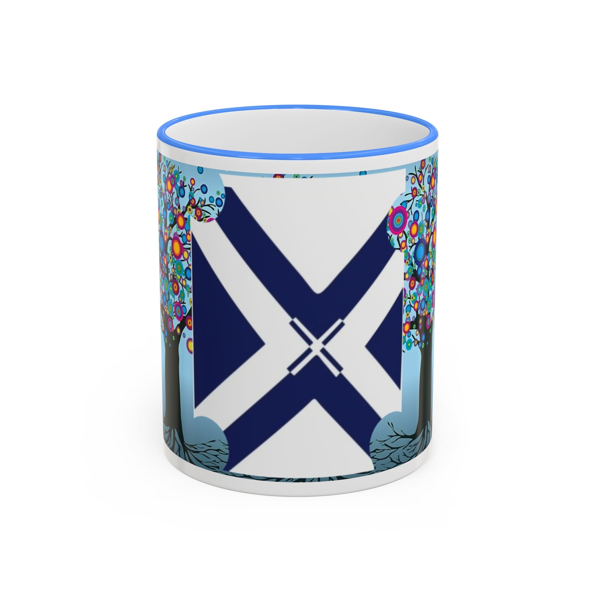 Xponet Mug with Colorful Tree of Life Design (11oz, 15oz)