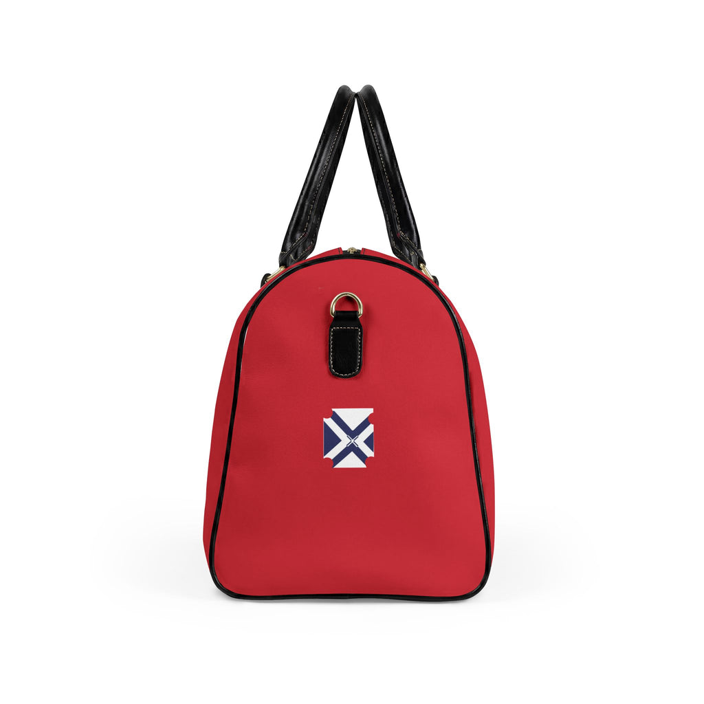 Faux Leather Travel Bag