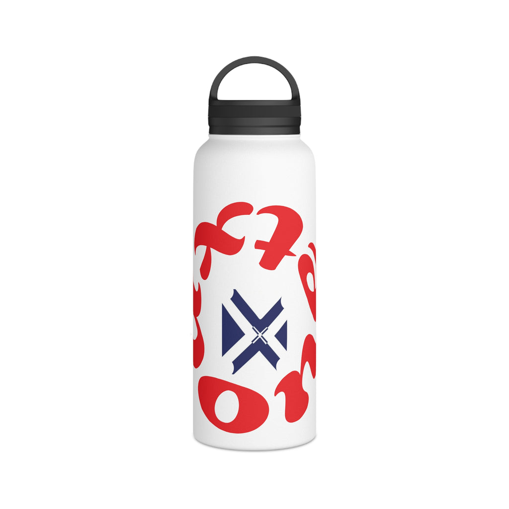 Stainless Steel Water Bottle, Handle Lid