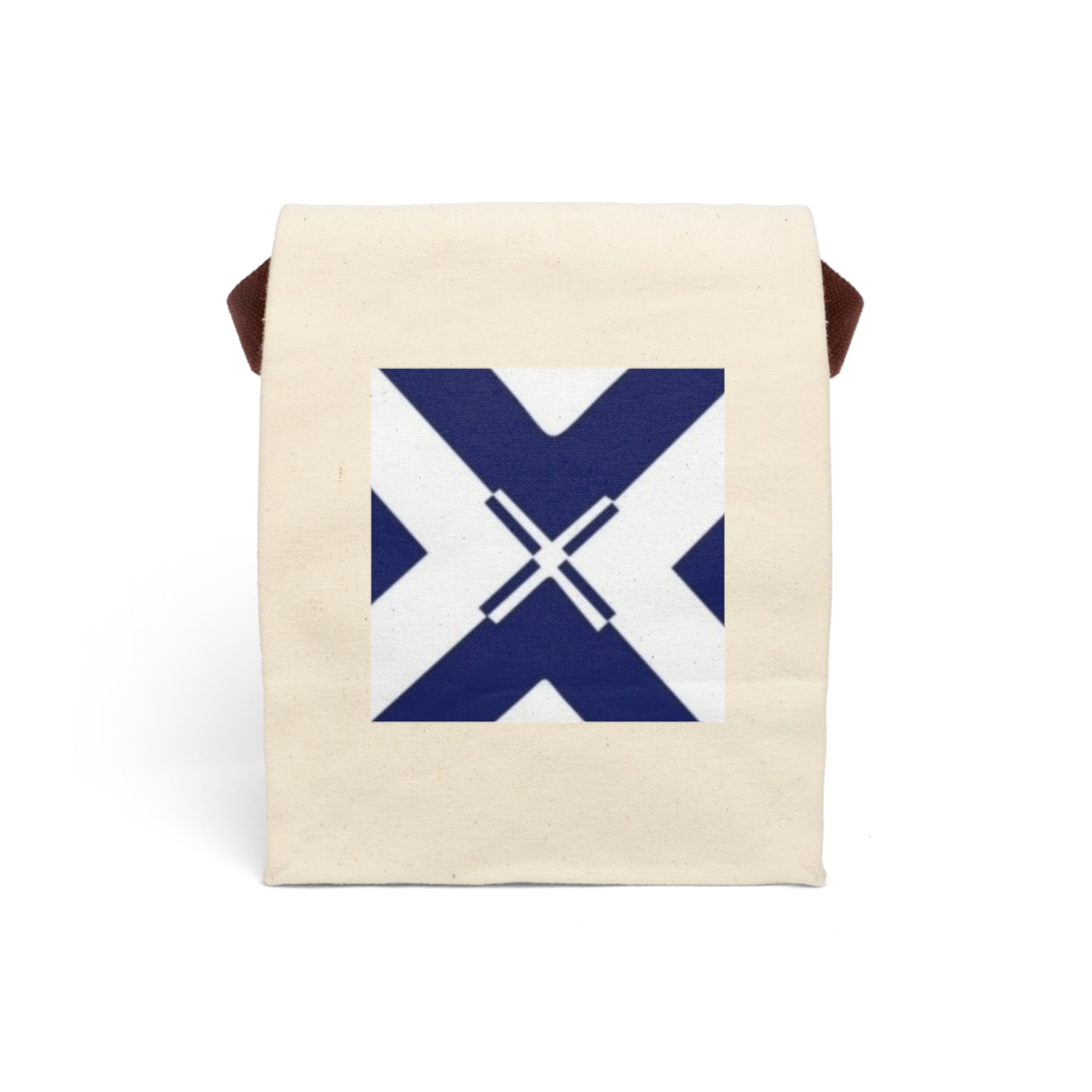 Stylish Canvas Lunch Bag, Eco-Friendly Lunch Tote, Picnic Bag, Reusable Food Carrier, Ideal for School and Work