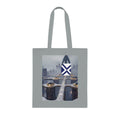 Xt Cotton Tote — Minimal Monogram Canvas Carryall