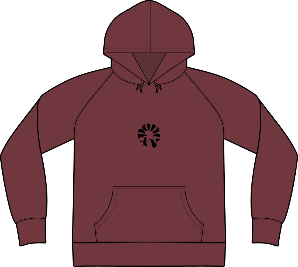 Unisex Icon Lightweight Loopback Terry Hooded Sweatshirt