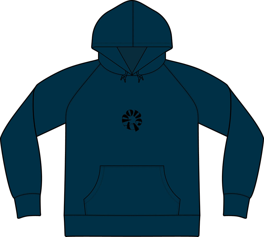 Unisex Icon Lightweight Loopback Terry Hooded Sweatshirt