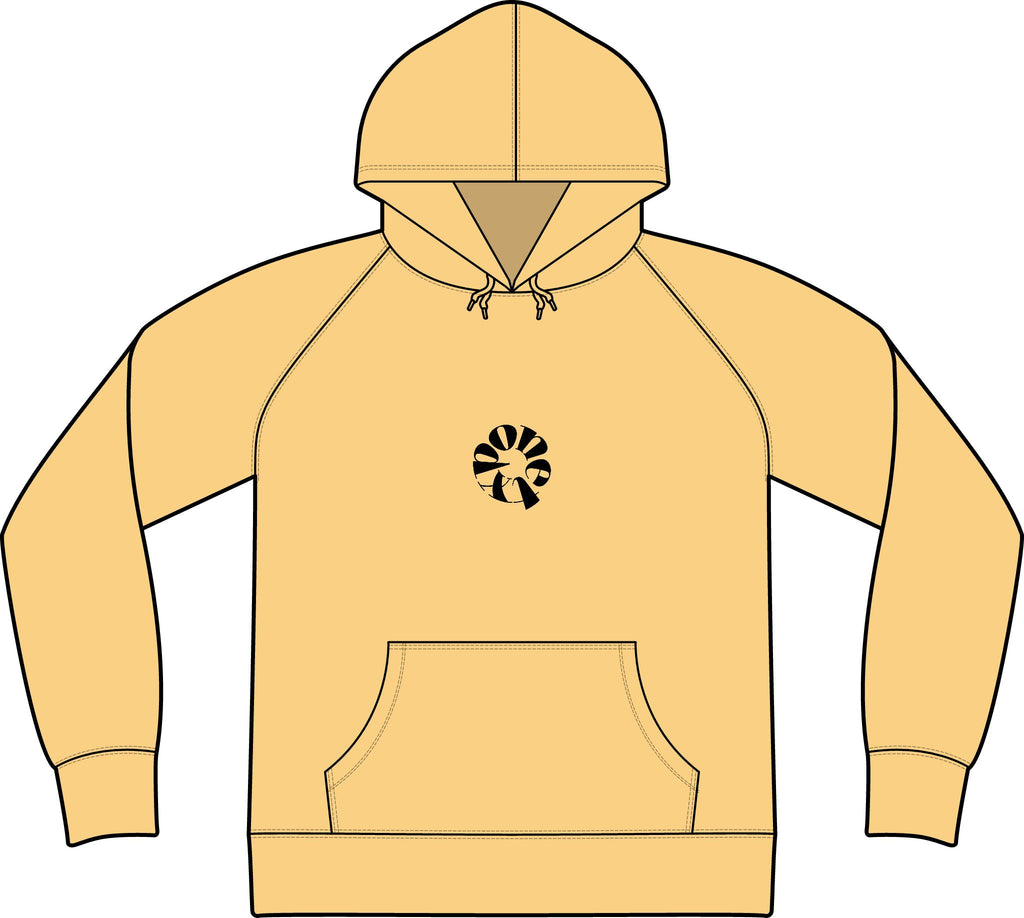 Unisex Icon Lightweight Loopback Terry Hooded Sweatshirt