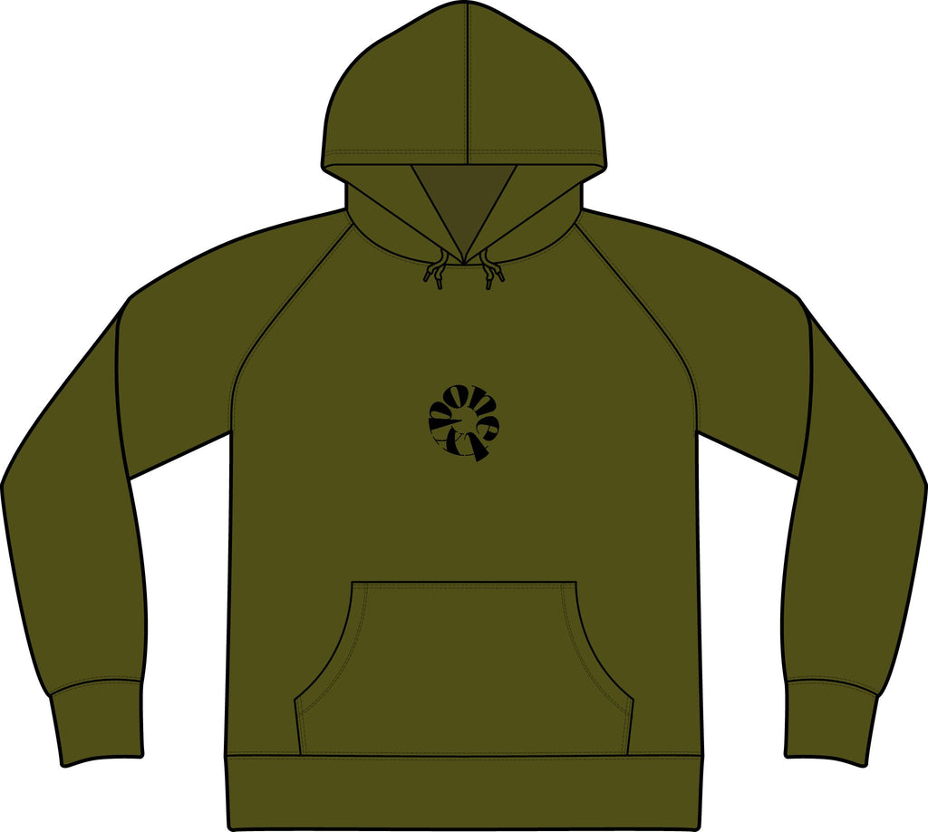 Unisex Icon Lightweight Loopback Terry Hooded Sweatshirt