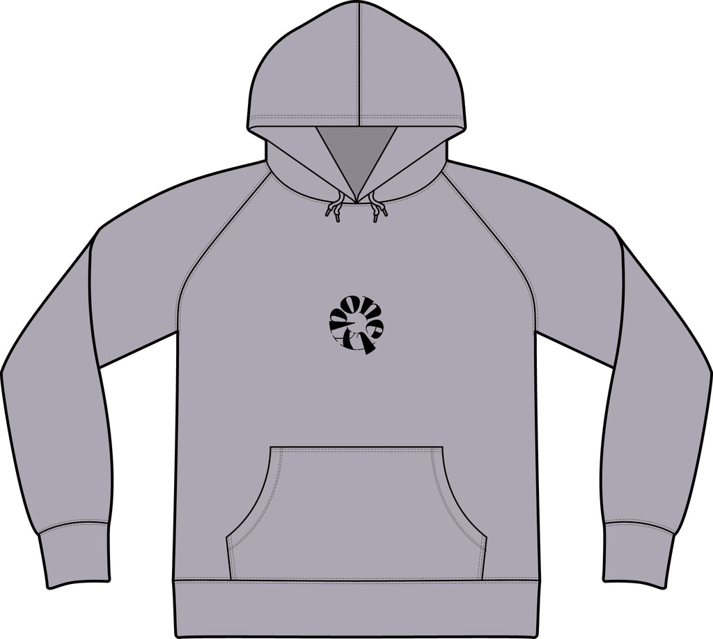 Unisex Icon Lightweight Loopback Terry Hooded Sweatshirt