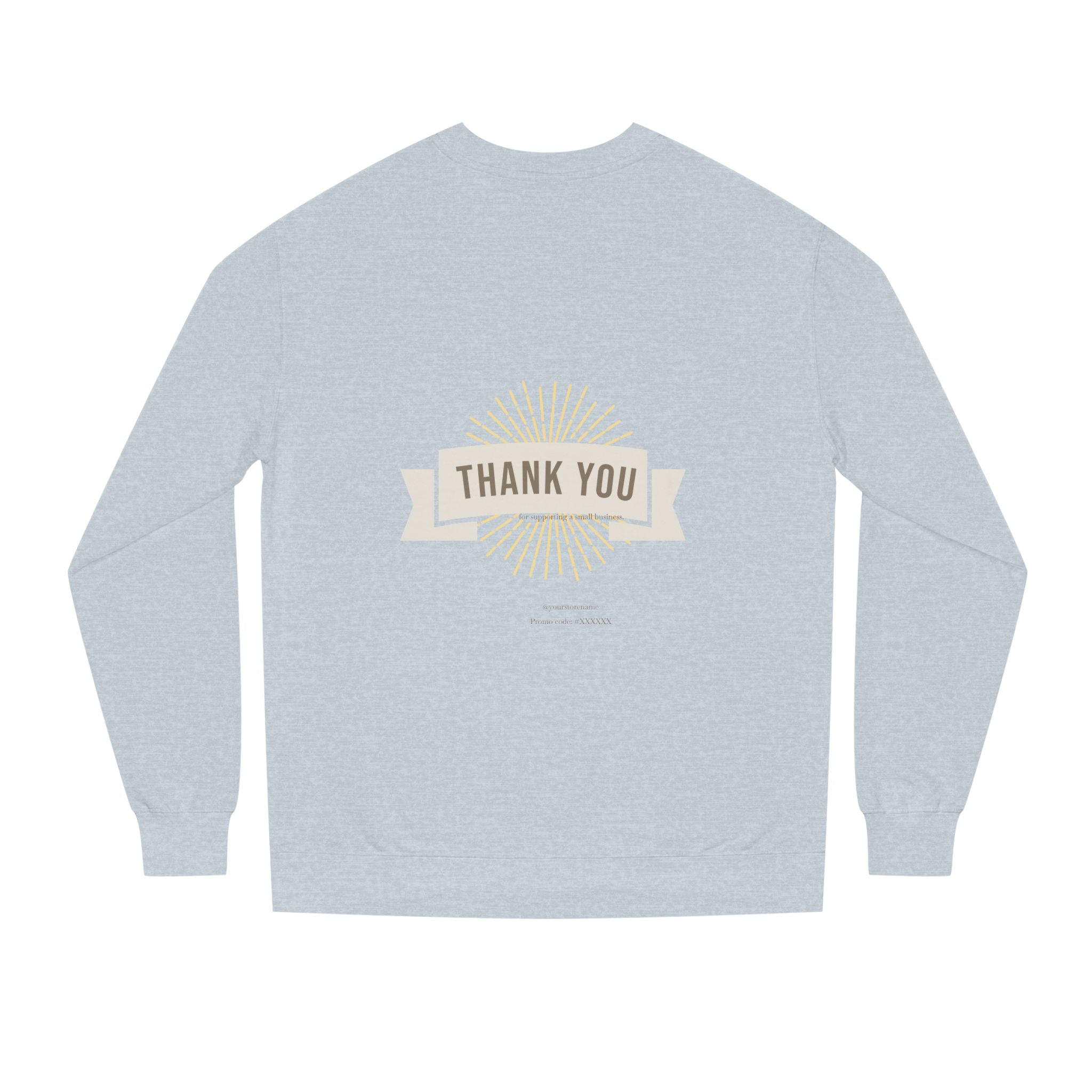 Unisex Crew Neck Sweatshirt