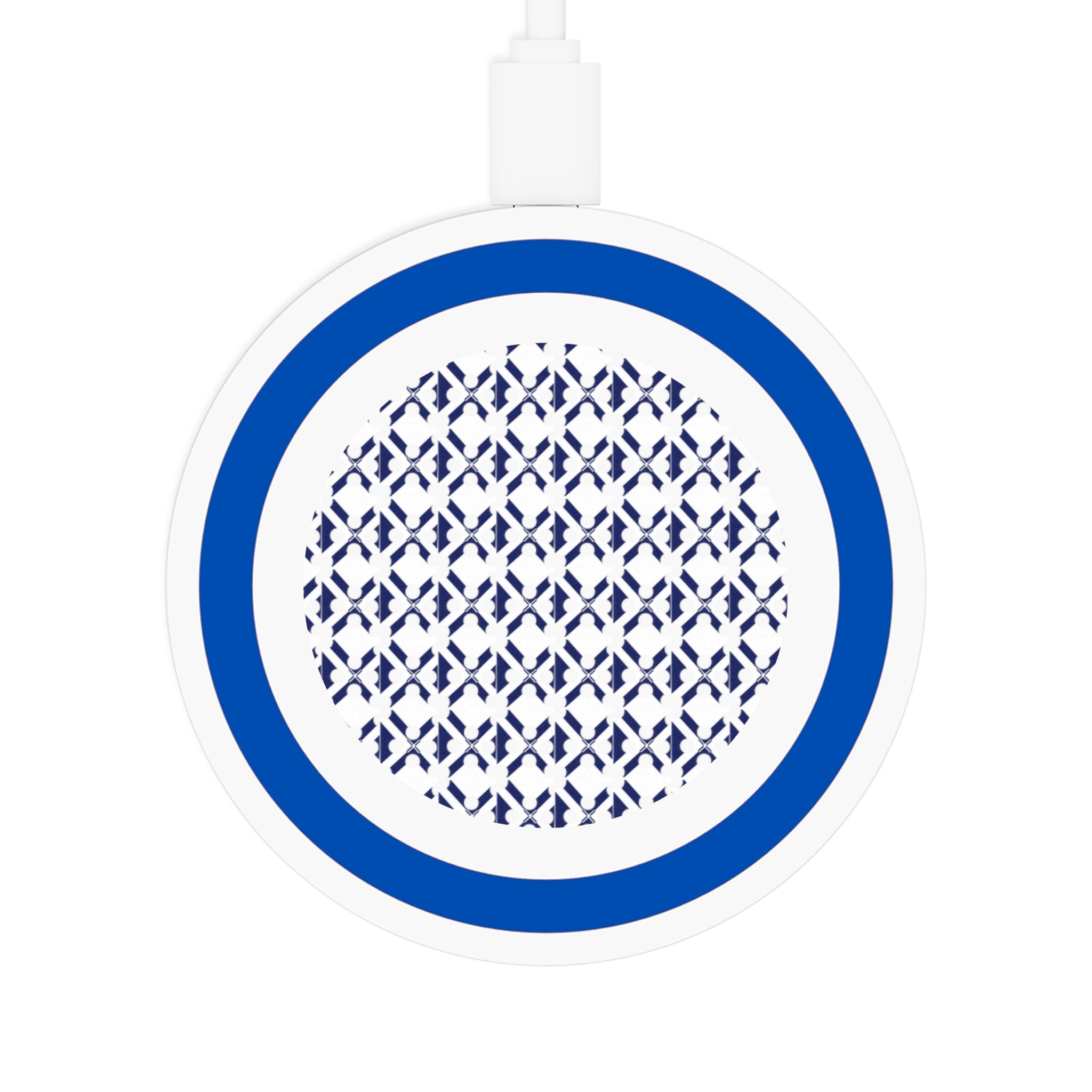 XT7 Wireless Charging Pad — Blue Ring Qi Charger