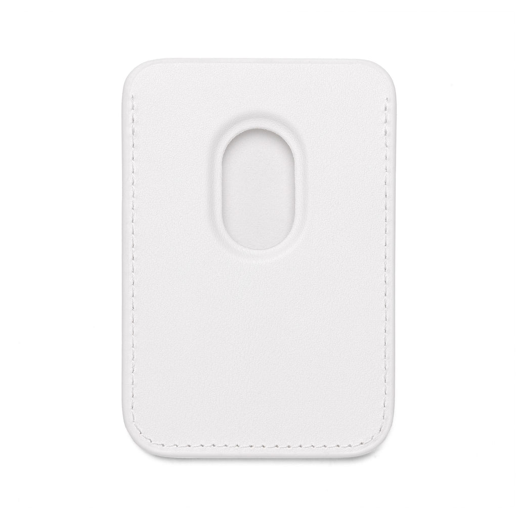 XT9 Blue Tile Pattern Vegan MagSafe Wallet — Slim Card Holder