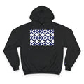 Geometric Navy Tile Hoodie