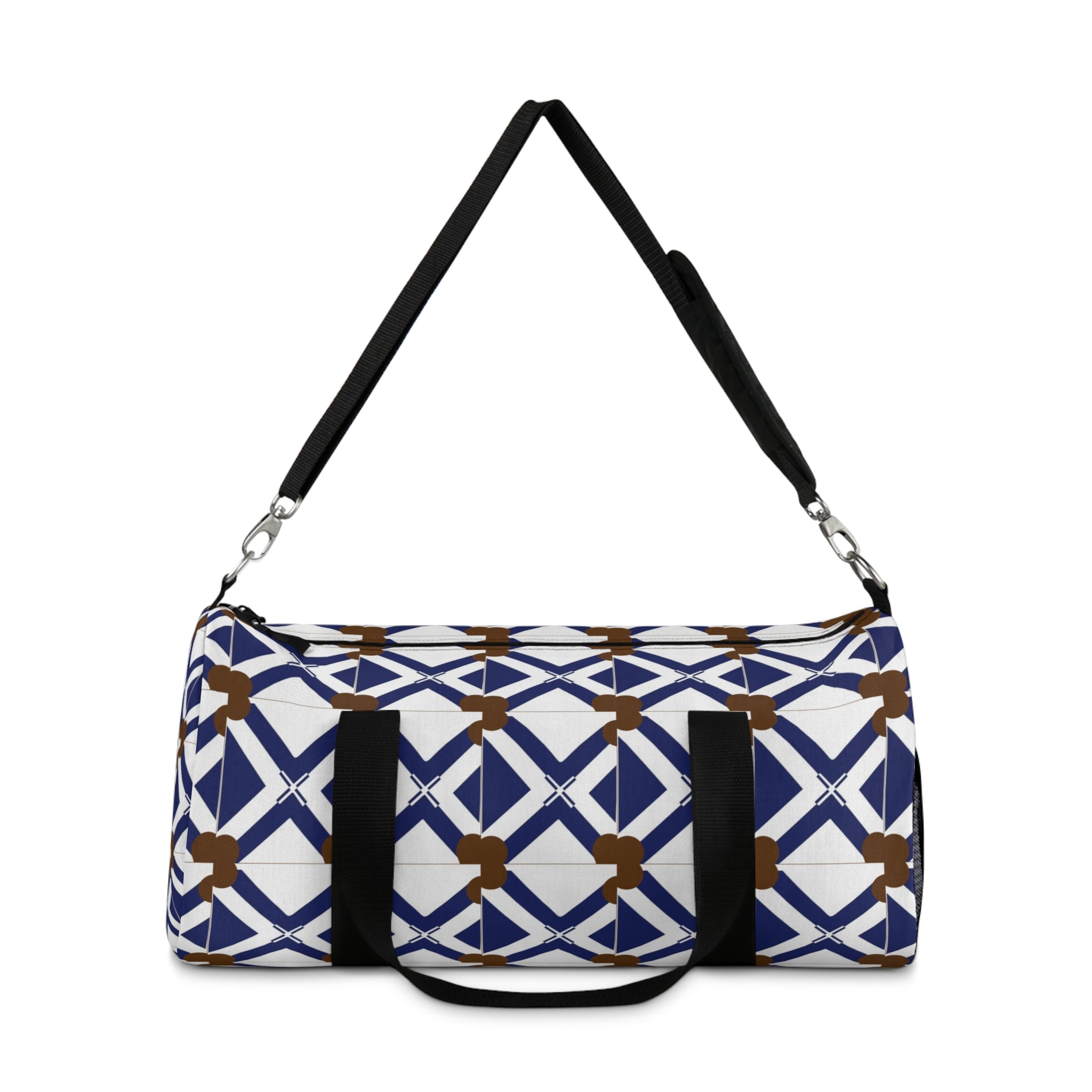 XT8 Brown Tile Duffel Bag — Travel Gym Weekend Bag
